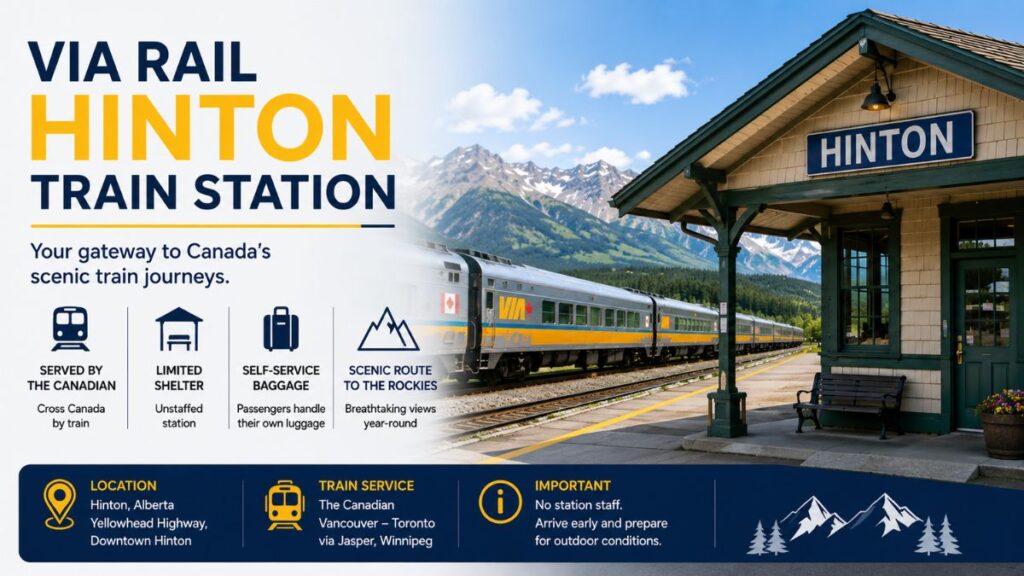 Via Rail Hinton train station