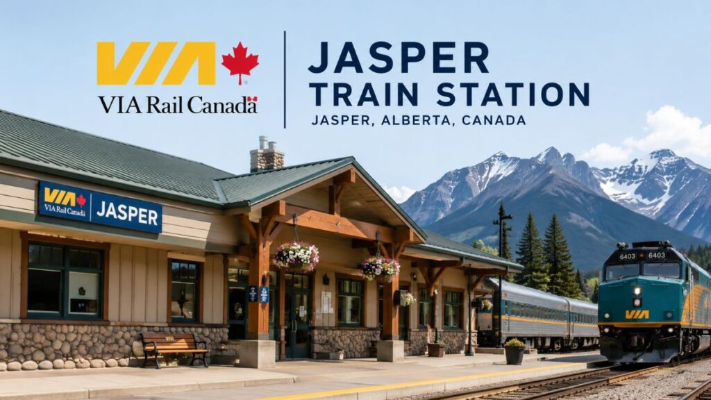 Via Rail Jasper Train Station