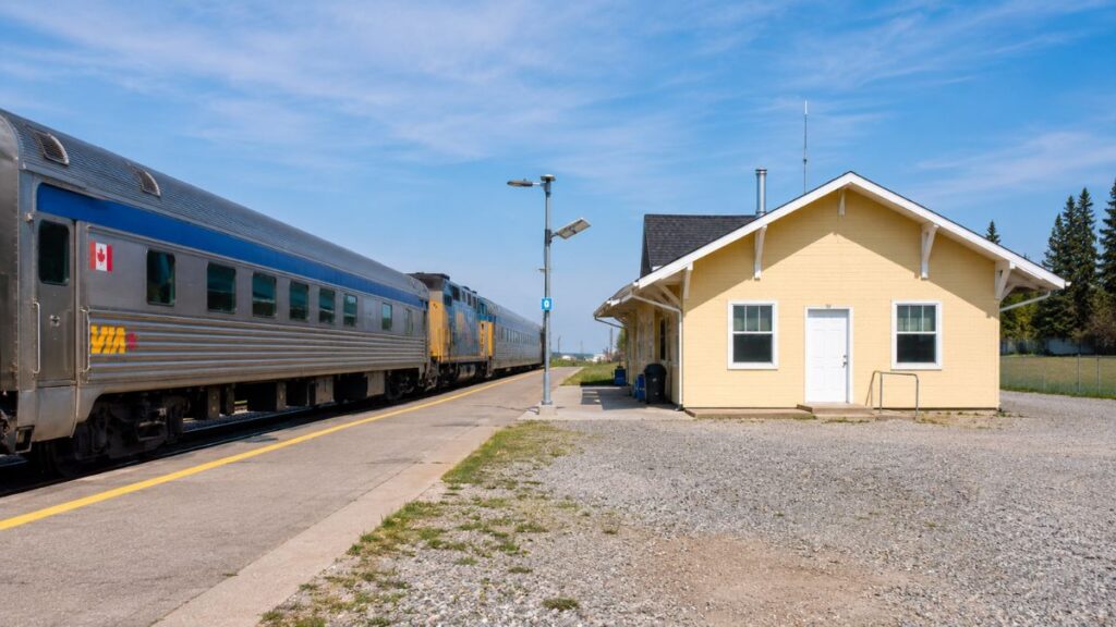 Via Rail Kamsack Train Station