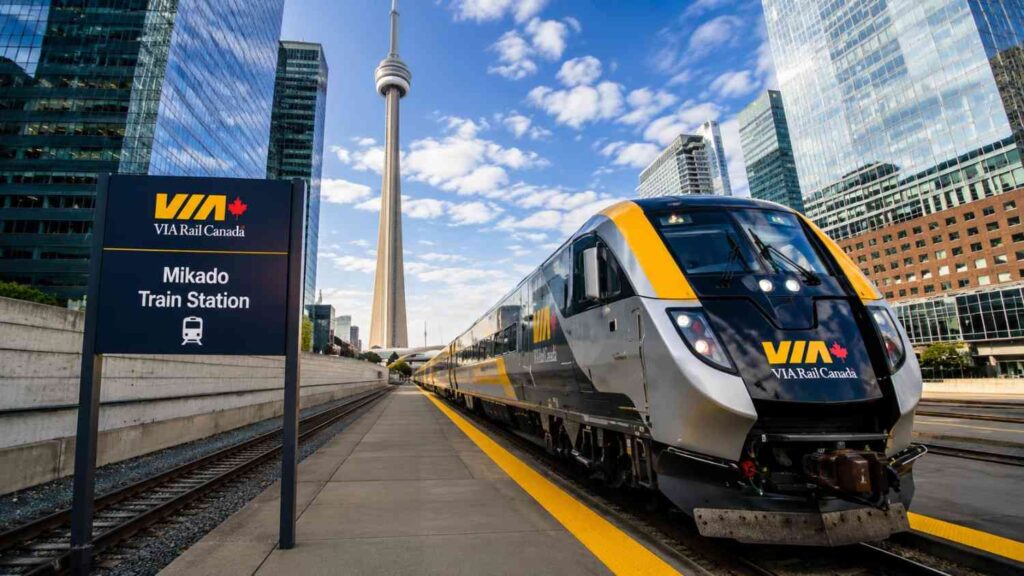 Via Rail Mikado Train Station