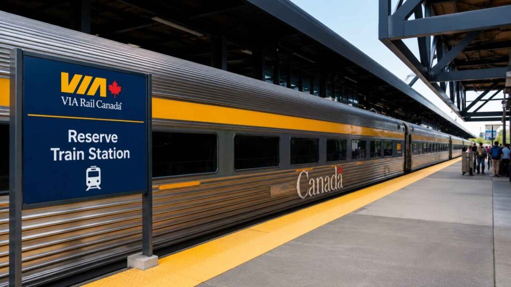 Via Rail Reserve Train Station