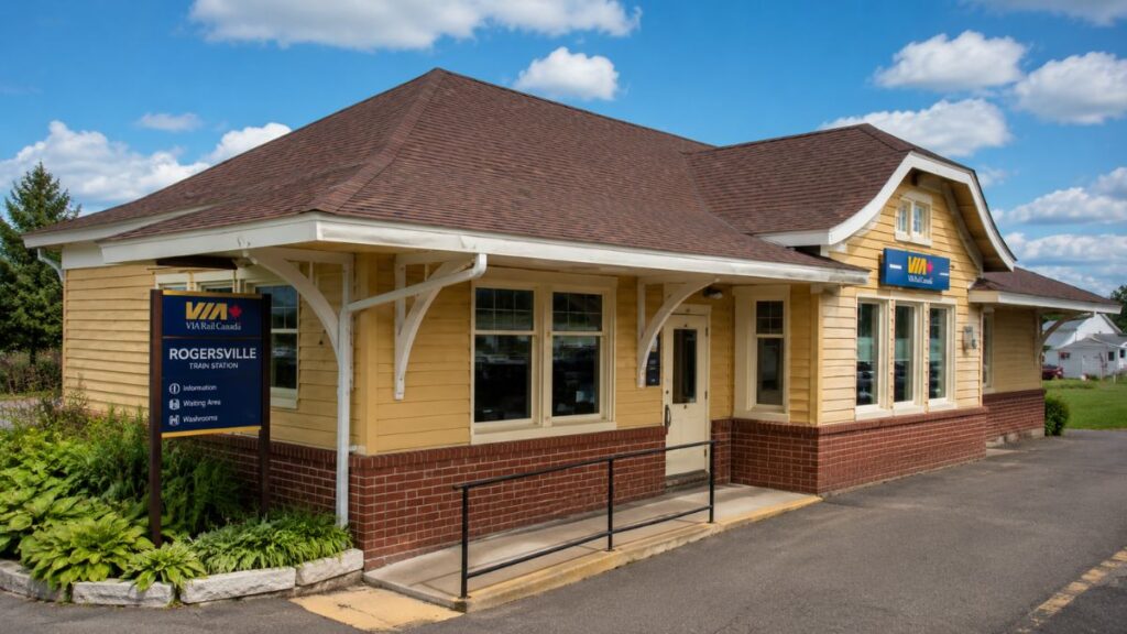 Via Rail Rogersville Train Station