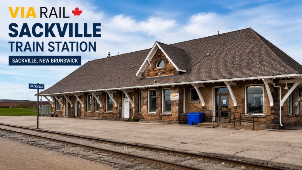 Via Rail Sackville Train Station