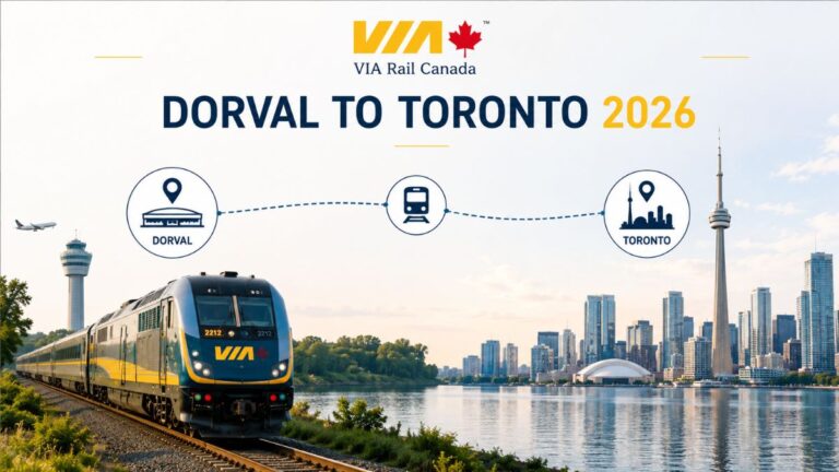 VIA Rail Dorval to Toronto 2026