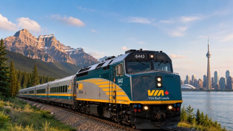VIA Rail Edmonton to Toronto Train 2026