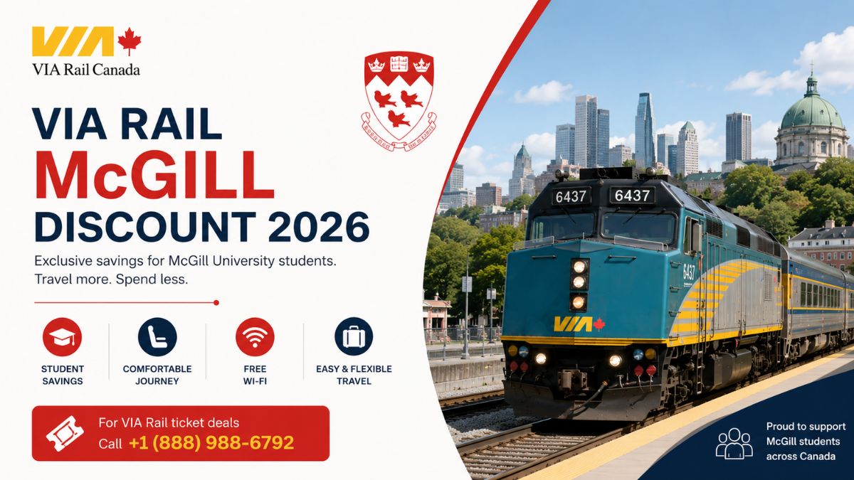 VIA Rail McGill Discount 2026