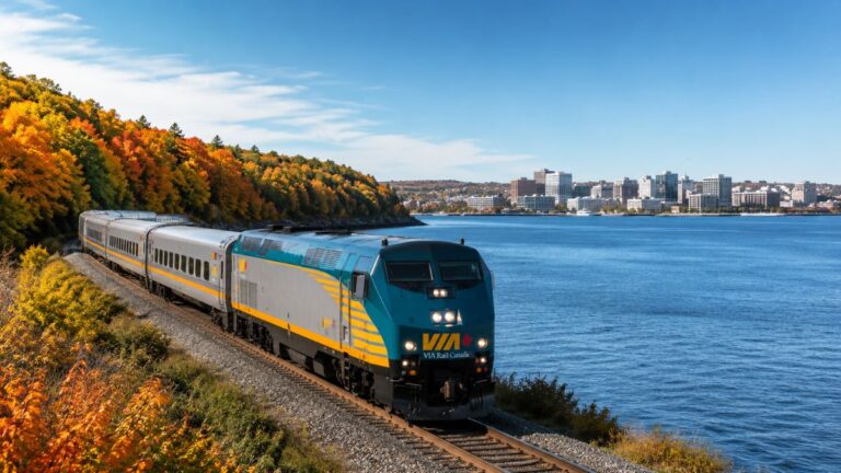 VIA Rail Quebec to Halifax Train 2026
