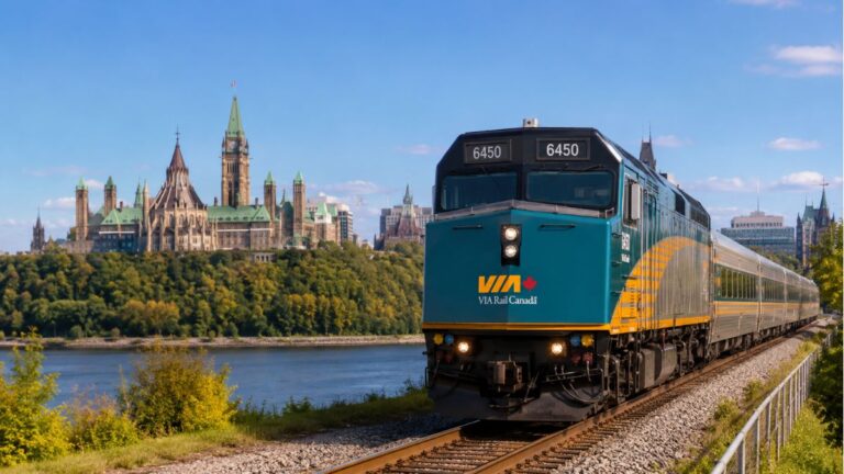 VIA Rail Union to Ottawa Train 2026