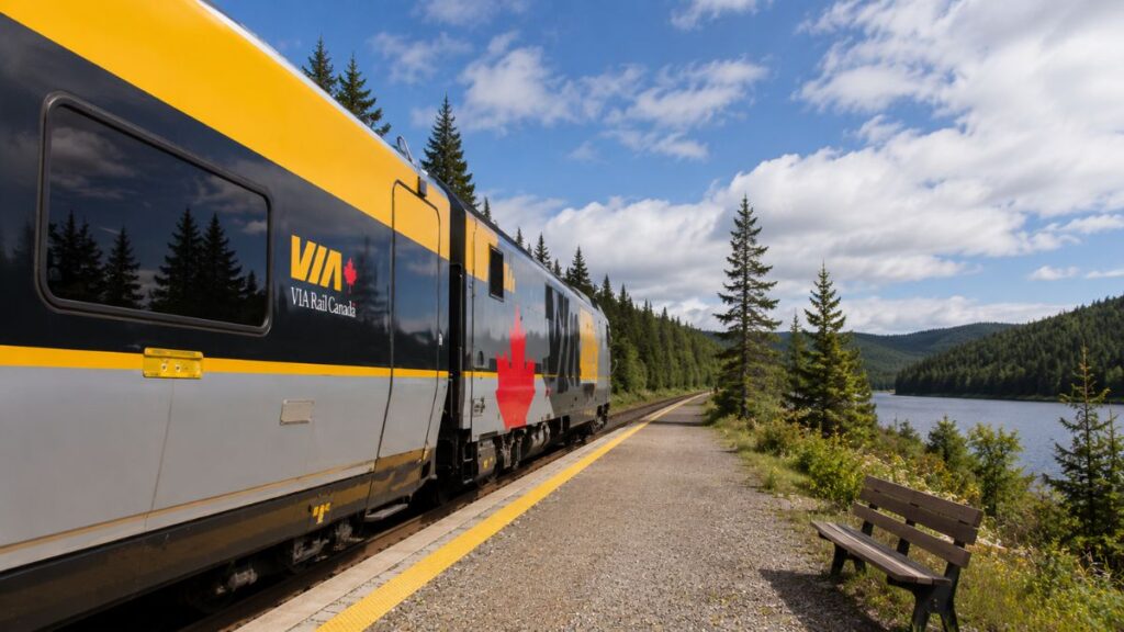 Via Rail Club Sommet Train Station