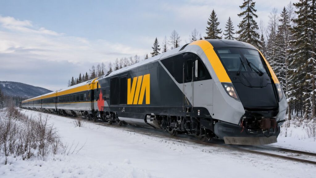 Via Rail Club Triton Train Station