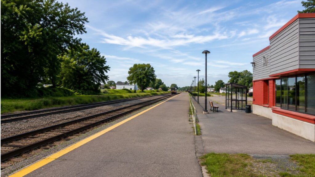 Via Rail Coteau Train Station