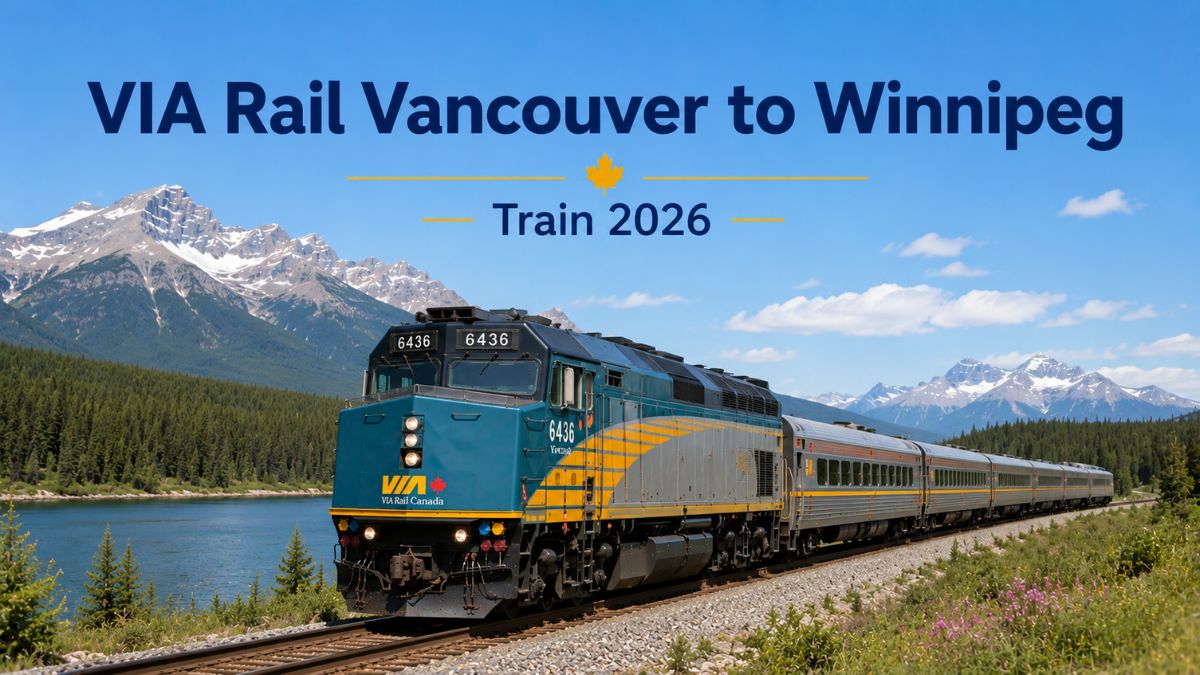 via rail vancouver to winnipeg